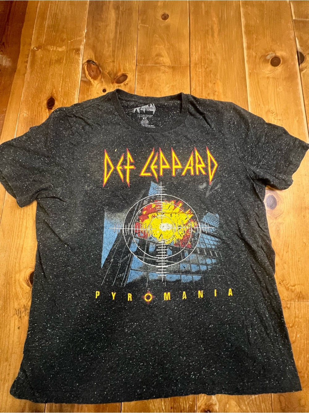 Pyromania Short Sleeve Graphic Tee - Black